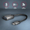 Кабель AXAGON USB-CM to USB-AF 3.2 Gen 1 0.2м