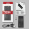 Карман внешний AXAGON SuperSpeed+ Raw Box M.2 SSD to USB3.2 Black (EEM2-SBC)