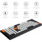 Клавіатура бездротова OFFICEPRO SK985 Black/White