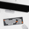Клавіатура бездротова OFFICEPRO SK985 Black/White