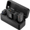 Бездротовий петличний мікрофон BOYA Boyamic 2-02 AI-PoweredMini Wireless Microphone Type-C & 3.5mm TRS Connectors Black