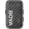 Бездротовий петличний мікрофон BOYA Boyamic 2-02 AI-PoweredMini Wireless Microphone Type-C & 3.5mm TRS Connectors Black