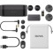 Бездротовий петличний мікрофон BOYA Link 3-02 AI-Powered Button-Sized Wireless Microphone Type-C & 3.5mm TRS Connectors