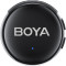 Беспроводной петличный микрофон BOYA Link 3-01 AI-Powered Button-Sized Wireless Microphone Lightning/USB-C/3.5mm TRS