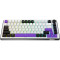 Клавіатура бездротова HATOR Hellyberry HK75 Wireless Linear Switch White/Violet