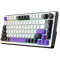 Клавіатура бездротова HATOR Hellyberry HK75 Wireless Linear Switch White/Violet
