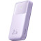Повербанк BASEUS Comet Series Dual Cable Digital Display Fast Charge 22.5W 20000mAh Purple (PPMD020105)