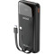 Повербанк DUDAO K15Pro USB-A w/2 cables 22.5W 20000mAh Black (6977196682430)
