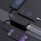 Повербанк DUDAO K15Pro USB-A w/2 cables 22.5W 20000mAh Black (6977196682430)