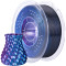 Пластик (філамент) для 3D принтера ELEGOO Silk PLA 1.75mm, 1кг, Silk Blue Purple Black (50.203.0336)