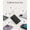 Повербанк VEGER C11 with Built-in Cables 22.5W 10000mAh Black