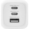 Зарядний пристрій BELKIN BoostCharge Pro 3-Ports GaN Wall Charger 70W White (WCH018HQWH)