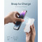 Повербанк з бездротовою зарядкою BASEUS Magnetic Mini Wireless Fast Charge 2in1 20W 5000mAh White (P10022107223-00)