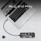 Порт-реплікатор PROMATE TransHub-Mini 8-in 1 Transparent Ultra-Fast Multiport USB-C Hub with PD100W