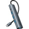 USB-хаб VENTION 5-in-1 USB-C to 4xUSB3.0, USB-C Power (TGZHB)