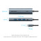 USB-хаб VENTION 5-in-1 USB-C to 4xUSB3.0, USB-C Power (TGZHB)