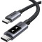 Кабель UGREEN L509 Uno USB-C to USB-C 100W 2м (35512)