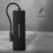 USB-хаб AXAGON 4-Port SuperSpeed USB-A Slim Hub