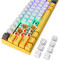 Клавиатура беспроводная MOTOSPEED BK67 Longhua Blue Switch Yellow (MTBK67YMB)