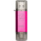 Флешка 64GB T&G 009 Star Series USB 2.0 Type-C/USB-A Fuchsia (TG009TC-64GFC)