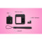 Портативний SSD диск APACER AS714 512GB USB3.2 Gen2 (AP512GAS714B-1)