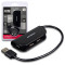 USB-хаб AXAGON 4-Port USB-A 2.0 Ready Hub