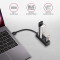 USB-хаб AXAGON 4-Port SuperSpeed USB-A Mini Hub 20cm