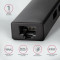 Мережевий адаптер з USB-хабом AXAGON 3-Port SuperSpeed USB-C Hub w/GLAN