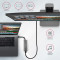 Порт-реплікатор AXAGON 5-in-1 SuperSpeed USB-C 10Gbps Speedster Hub