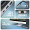 Порт-реплікатор AXAGON 6-in-1 SuperSpeed USB-C 5Gbps Glass Hub