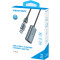 Адаптер VENTION USB Type-C/USB-A - Ethernet RJ45 1000Mb Gray (CFQHB)