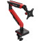 Настольное крепление для монитора A4TECH BLOODY DM-8 Sports Red 17"-39" Black