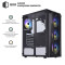 Корпус QUBE Borey v2.0 ARGB Black (BOREY_F5NU3_V2.0)