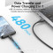 Кабель VENTION USB-A Male to Micro-B Male 1м Black (CTIBF)
