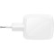 Зарядний пристрій BELKIN Boost Up Charge Pro Dual USB-C GaN Wall Charger 67W White w/Type-C cable (WCH020KQ2MWH-B6)