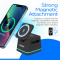 Бездротовий зарядний пристрій ENERGIZER 3-in-1 Magnetic Wireless Charging Dock for Phone, Earbuds & Watch