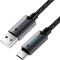 Кабель ACEFAST C19-04 USB-A to USB-C 1.2м Black