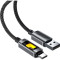 Кабель ACEFAST C21-04 USB-A to USB-C 1.2м Black