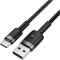 Кабель ACEFAST C22-04 USB-A to USB-C 1.2м Black