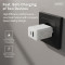 Зарядний пристрій DIGITUS 1xUSB-A, 1xUSB-C, 20W White (DA-10300)
