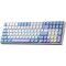 Клавиатура беспроводная AULA S100 Pro KRGD Red Switch White/Blue (6948391205762)