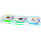 Комплект вентиляторів LIAN LI Uni Fan SL Wireless LCD 120 Reverse Blade White 3-Pack (G99.12RSLLCD1W3W.00)