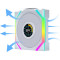Комплект вентиляторів LIAN LI Uni Fan SL Wireless LCD 120 Reverse Blade White 3-Pack (G99.12RSLLCD1W3W.00)