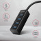 USB-хаб AXAGON 4-Port SuperSpeed USB-C Mini Hub 20cm