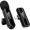 Беспроводной петличный микрофон HOCO L20 Fair Lightning Black