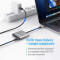 Порт-репликатор COLORWAY 3-in-1 USB-C to 1xHDMI, 1xUSB3.0, PD100W (CW-HUB08)