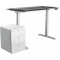 Моторизированное основание для компьютерного стола LOCTEK ET223(IB) Silver/Gray
