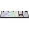 Клавіатура бездротова HATOR Skyfall 100 Wireless Aurum Lemon Switch UA Black/White (HTK3100UA)