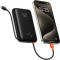Повербанк VEGER K2 With Built-in Lightning&Type-C Cables, QC3.0, PD, 35W 20000mAh Black