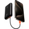 Повербанк VEGER K2 With Built-in Lightning&Type-C Cables, QC3.0, PD, 35W 20000mAh Black